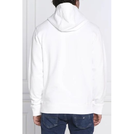Bluza męska biała Tommy Jeans na wiosnę z napisem