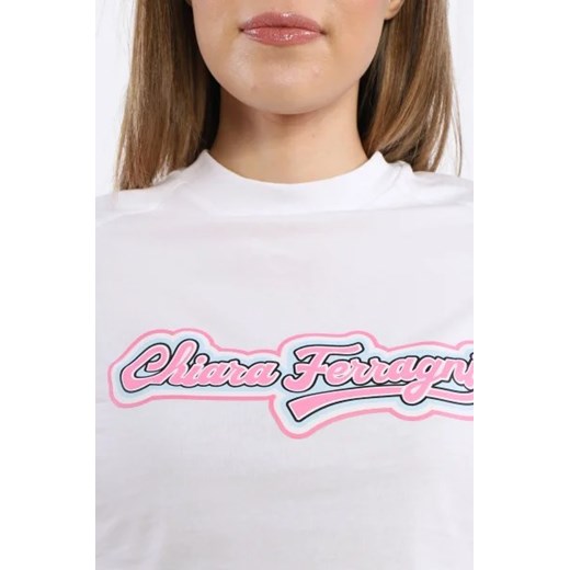 Chiara Ferragni T-shirt | Cropped Fit Chiara Ferragni S okazja Gomez Fashion Store