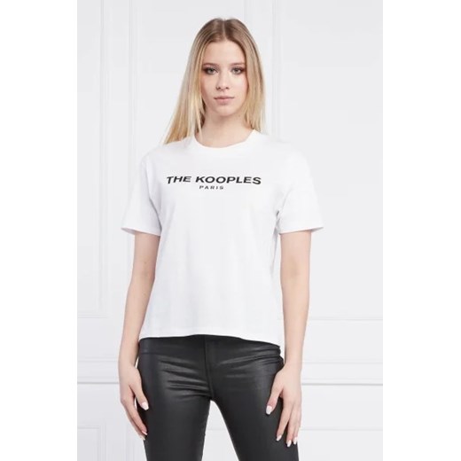 The Kooples T-shirt | Regular Fit The Kooples 40 okazyjna cena Gomez Fashion Store