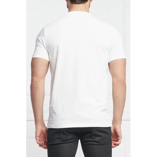 Karl Lagerfeld t-shirt męski biały z krótkim rękawem 