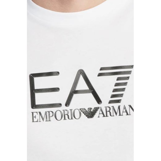 EA7 T-shirt | Regular Fit XL Gomez Fashion Store okazja
