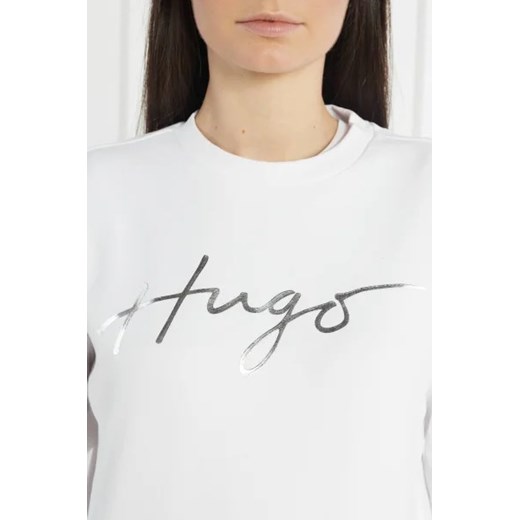 HUGO Bluza Easy Crew_1 | Regular Fit L wyprzedaż Gomez Fashion Store