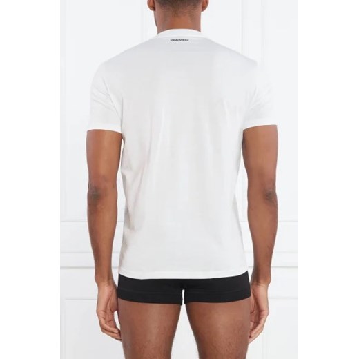 T-shirt męski Dsquared2 z krótkimi rękawami
