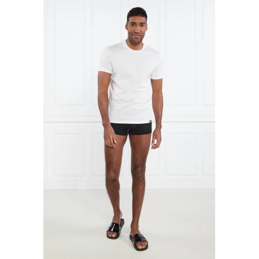 Dsquared2 t-shirt męski z krótkimi rękawami biały
