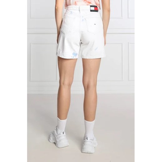 Szorty Tommy Jeans z elastanu
