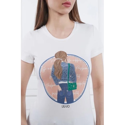 Liu Jo T-shirt | Regular Fit Liu Jo M okazja Gomez Fashion Store