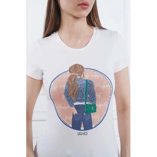 Liu Jo T-shirt | Regular Fit Liu Jo XL Gomez Fashion Store okazja