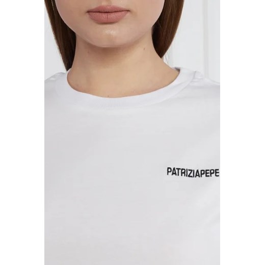 Patrizia Pepe T-shirt | Regular Fit Patrizia Pepe XL okazja Gomez Fashion Store