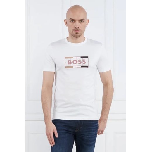 BOSS T-shirt Tessler 186 | Regular Fit M okazja Gomez Fashion Store