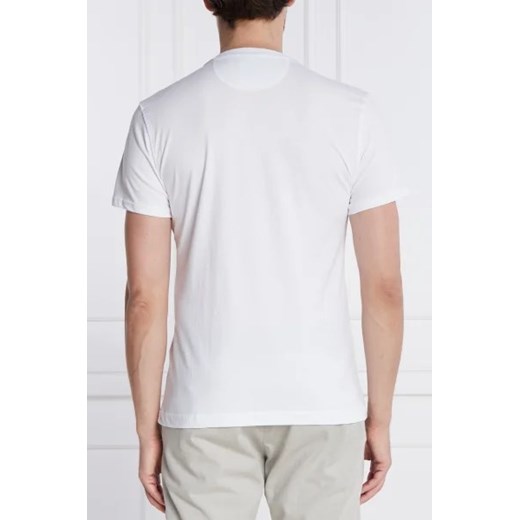 T-shirt męski biały La Martina z krótkimi rękawami
