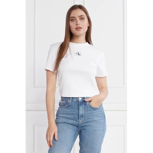 CALVIN KLEIN JEANS T-shirt | Cropped Fit XS promocyjna cena Gomez Fashion Store