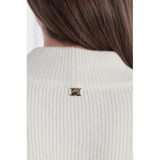 Sweter damski Pinko z wiskozy w serek