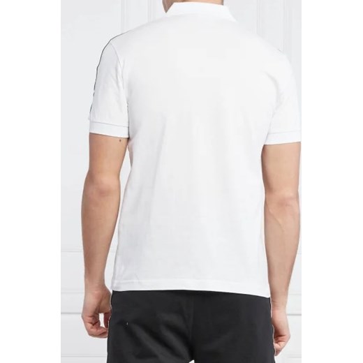 T-shirt męski biały Emporio Armani z krótkim rękawem casualowy bawełniany 