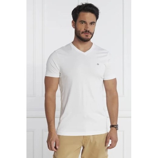 T-shirt męski Gant z krótkim rękawem