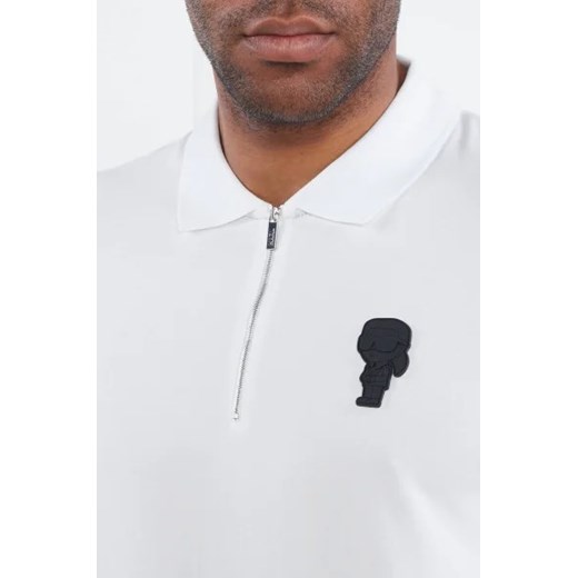 T-shirt męski Karl Lagerfeld z elastanu