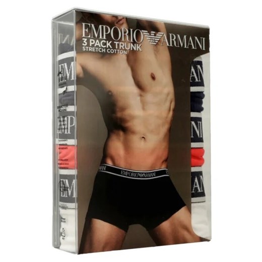 Emporio Armani Bokserki 3-pack Emporio Armani XXL okazyjna cena Gomez Fashion Store