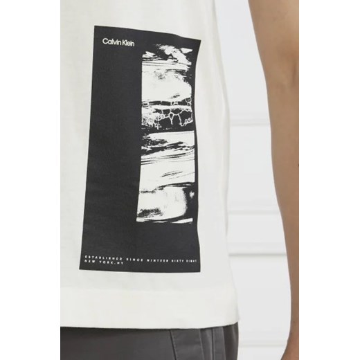 Calvin Klein T-shirt HORIZON PRINT | Regular Fit Calvin Klein L promocja Gomez Fashion Store