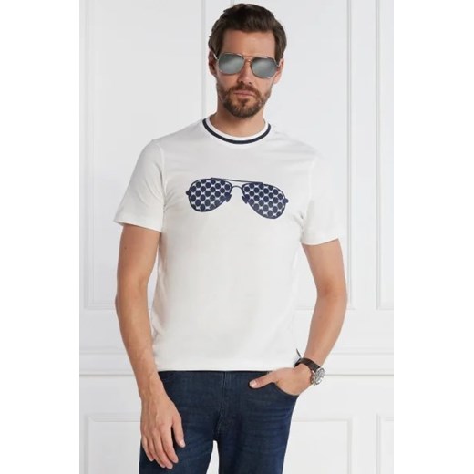 Michael Kors T-shirt MONO AVIATOR TEE | Regular Fit Michael Kors S Gomez Fashion Store