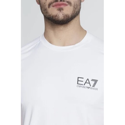 T-shirt męski Emporio Armani biały z krótkim rękawem 