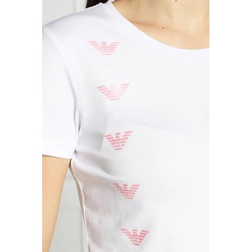 Bluzka damska Emporio Armani z elastanu 