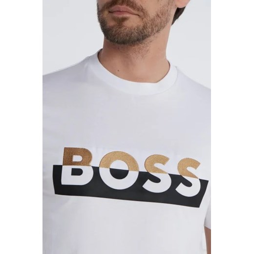 T-shirt męski BOSS HUGO z krótkimi rękawami 