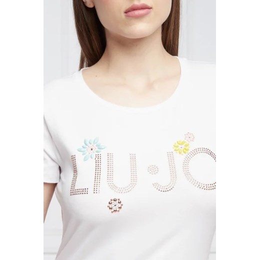 Liu Jo Beachwear T-shirt | Regular Fit M wyprzedaż Gomez Fashion Store