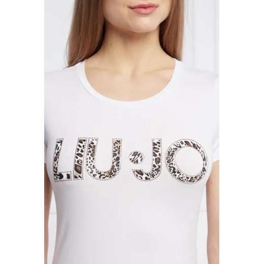 Liu Jo Beachwear T-shirt | Regular Fit L wyprzedaż Gomez Fashion Store
