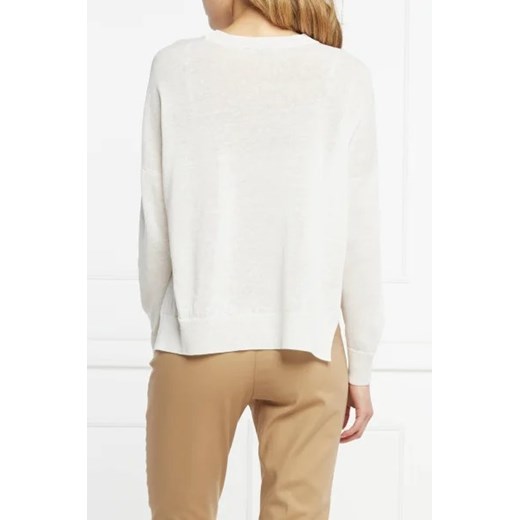 Peserico Lniany sweter | Relaxed fit Peserico 34 Gomez Fashion Store wyprzedaż