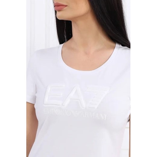 Bluzka damska Emporio Armani z elastanu