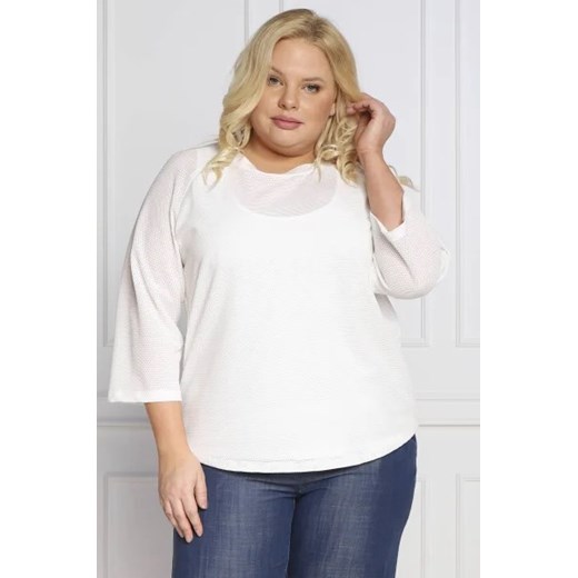 Persona by Marina Rinaldi Bluzka ORTISEI plus size | Regular Fit Persona By Marina Rinaldi 42/44 promocyjna cena Gomez Fashion Store