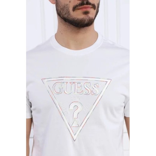 GUESS T-shirt MOISEY | Regular Fit Guess M okazyjna cena Gomez Fashion Store