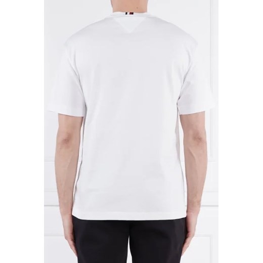 T-shirt męski Tommy Hilfiger biały z krótkim rękawem