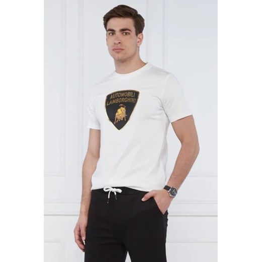 Automobili Lamborghini T-shirt | Regular Fit Automobili Lamborghini M wyprzedaż Gomez Fashion Store