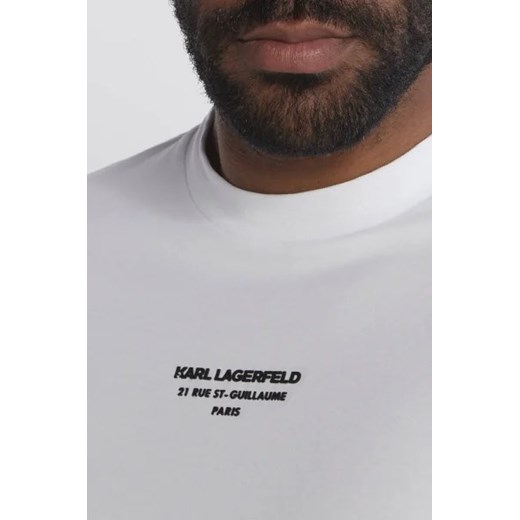 Karl Lagerfeld T-shirt CREWNECK | Regular Fit Karl Lagerfeld XL wyprzedaż Gomez Fashion Store