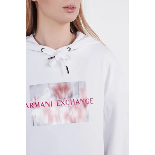 Sukienka biała Armani Exchange 