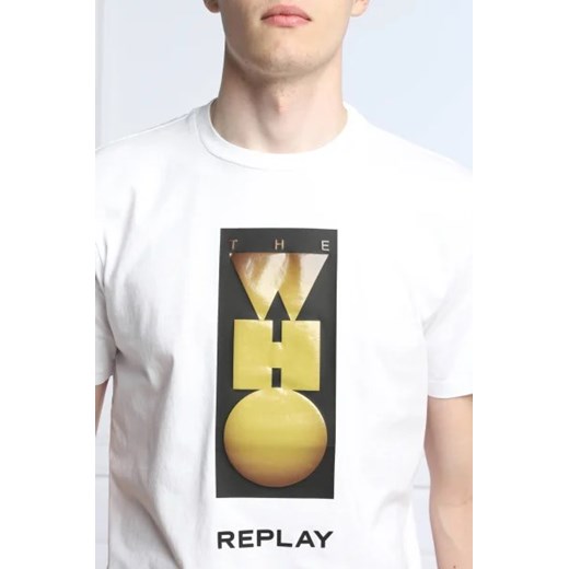 Replay T-shirt | Regular Fit Replay XL okazyjna cena Gomez Fashion Store