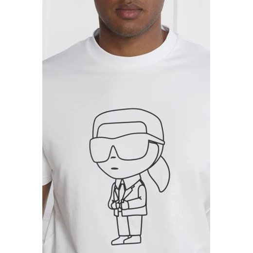 T-shirt męski Karl Lagerfeld z krótkim rękawem