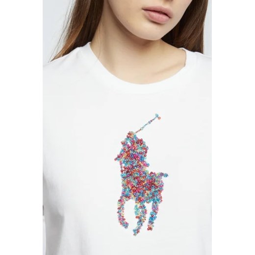 POLO RALPH LAUREN T-shirt | Cropped Fit Polo Ralph Lauren L okazja Gomez Fashion Store