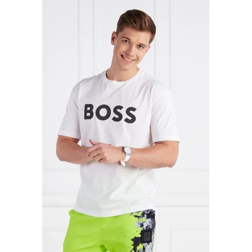 BOSS GREEN T-shirt Tee 1 | Regular Fit XXL promocyjna cena Gomez Fashion Store