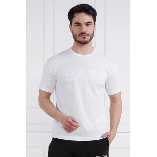Emporio Armani t-shirt męski biały casualowy