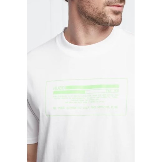 HUGO T-shirt Danford | Regular Fit L promocja Gomez Fashion Store