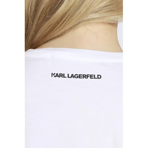 Karl Lagerfeld T-shirt ikonik 2.0 | Regular Fit Karl Lagerfeld L Gomez Fashion Store wyprzedaż
