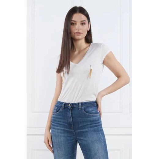 Elisabetta Franchi T-shirt | Regular Fit Elisabetta Franchi 42 wyprzedaż Gomez Fashion Store