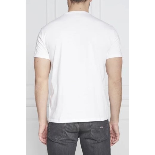 T-shirt męski Armani Exchange bawełniany biały z krótkim rękawem