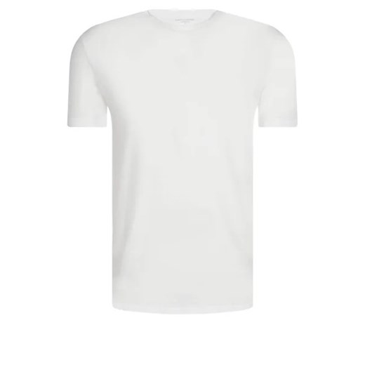 Biały t-shirt męski Tommy Hilfiger casual z krótkim rękawem