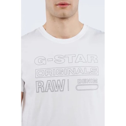 T-shirt męski G- Star Raw w stylu młodzieżowym 
