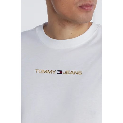 Tommy Jeans T-shirt GOLD LINEAR | Regular Fit Tommy Jeans S Gomez Fashion Store