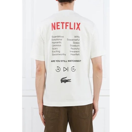 T-shirt męski Lacoste z krótkim rękawem