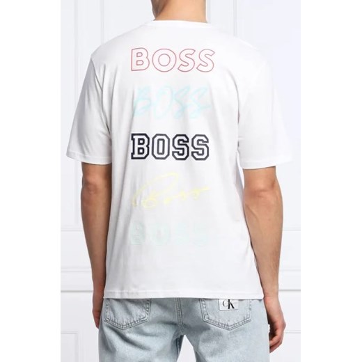 BOSS ORANGE T-shirt Teeback | Relaxed fit L promocyjna cena Gomez Fashion Store