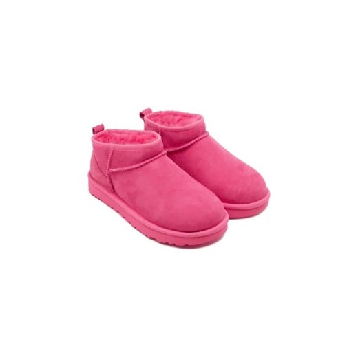 UGG Skórzane śniegowce CLASSIC ultra mini | z dodatkiem wełny 38 Gomez Fashion Store